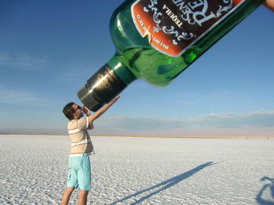 ...endlich einmal eine anständige Flasche 