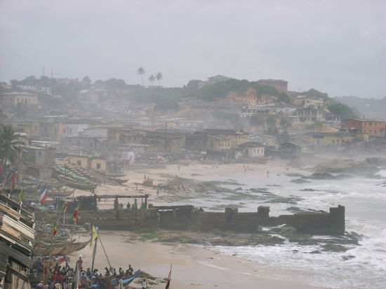 Die Kueste bei Cap Coast