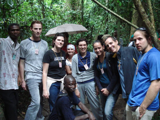 Wir im Kakum Nationalpark