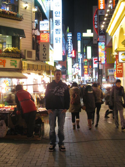 Ich in Seoul bei -2 Grad...