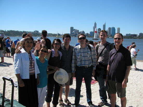 der nette Herr ganz rechts ist mein Professor