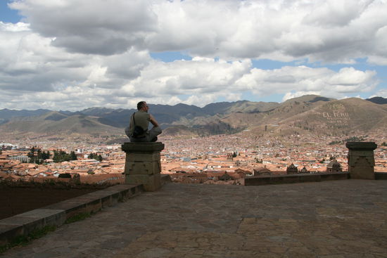 Ueber den Daechern von Cusco