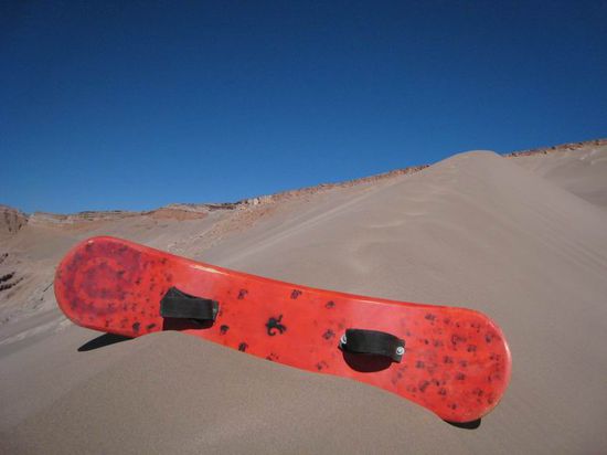 Mein hoch professionelles Sandboard