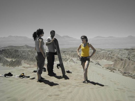 Das Boarderteam aus Valparaiso