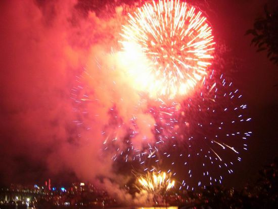 Der ganze Himmel leuchtet