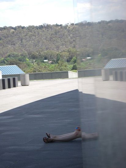 Auf dem Dach des Parlamentsgebäudes... wer hier wohl um die Ecke gebracht wurde?