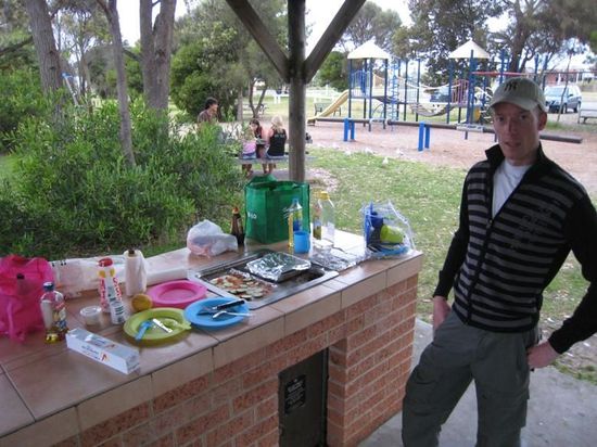 Einer der BBQ-Chefköche