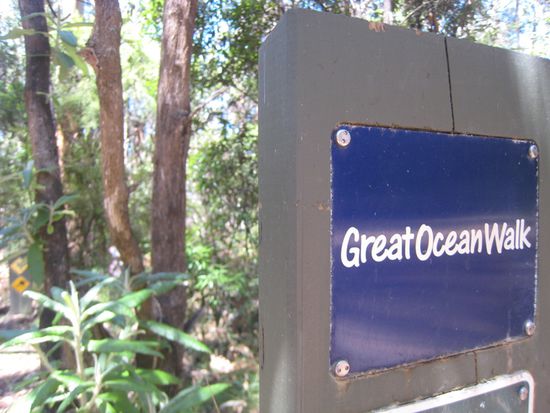 Der bekannte Great Ocean Walk