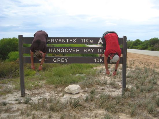 einfach mal in der Hangover Bay abhängen