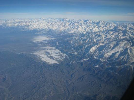 Traumhaft: Der Flug von BA nach Santiago über die Anden