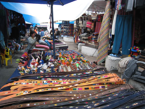 Markt in Otavalo.