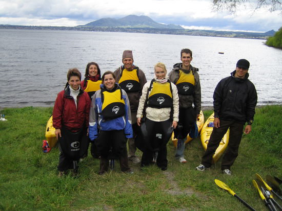 Fertig und wieder an Land. Schön wars.