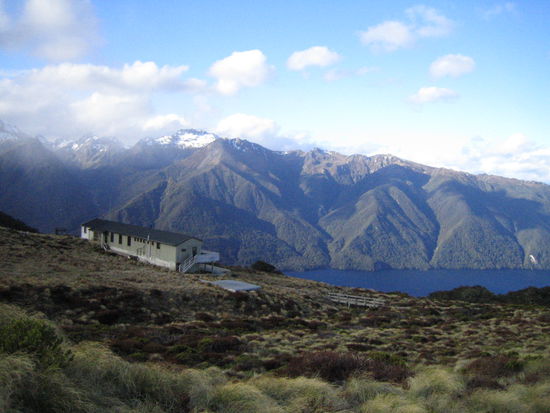 Luxmore Hut auf 1065m Höhe