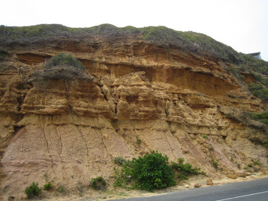 Felsen entlang der Great Ocean Road