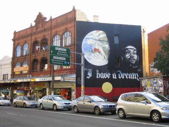 Newtown - ein Strassenzug