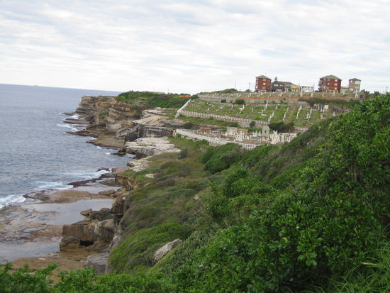 Waverly Cemetery auf dem Coatal Walk
