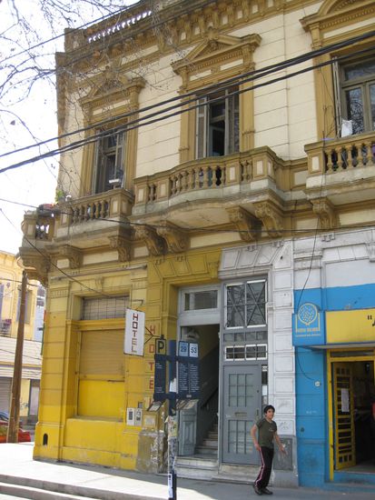 Eins von vielen Hotels in Buenos Aires. Unseres war besser.