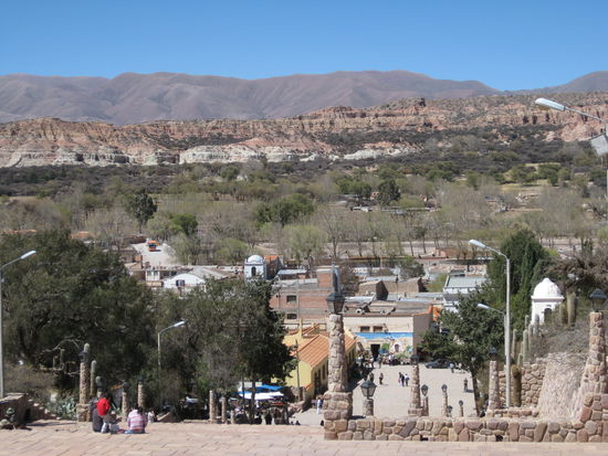 Das idylische Dörfchen Humahuaca wird leider ganz schön von Touristen überspült.