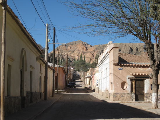 Die engen Gassen von Tilcara - einem schönen und beliebten Örtchen.