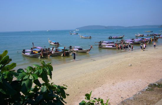 Der Strand von Krabi