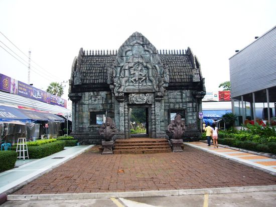 Nachtmarkt in Bangkok.