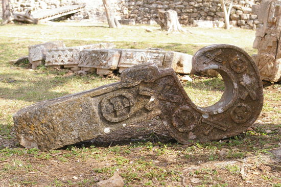 Steine = Ruinen ?? Marc hat es zumindest gefallen.