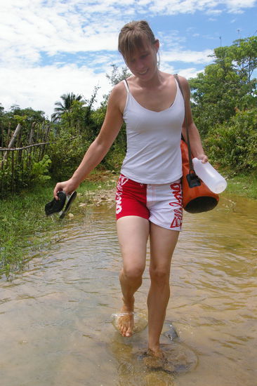 Trekking mit Flip-Flop's