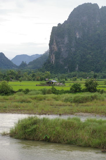 Der Ausblick von unserem Balkon.