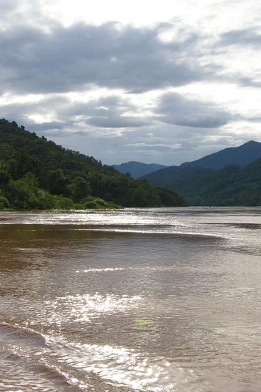 Unsere letzte Fahrt auf dem Mekong.