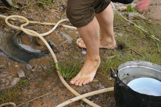 Meine erste Erfahrung mit thailändischen Boden.