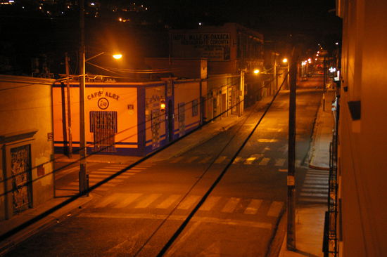 Oaxaca by night (2.30 a.m.)