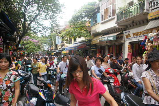 Stau in Ha Noi!