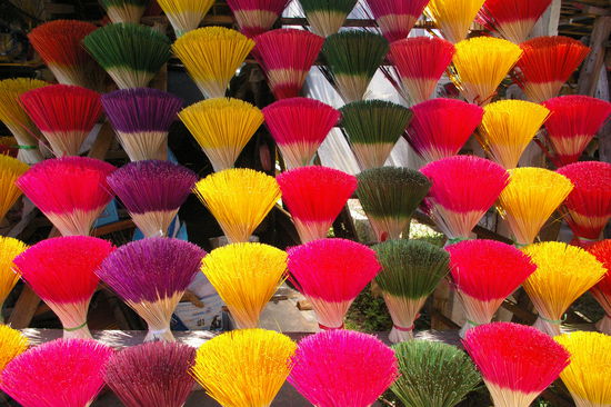 Wenn ich einmal Gross bin, 
bin ich ein Raeucherstaebchen.