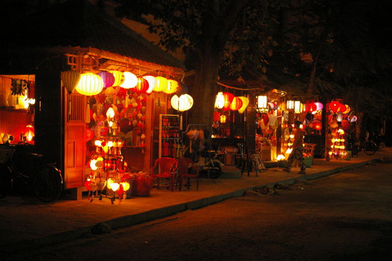 Die Altstadt von Hoi An.