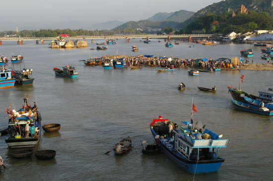 Das Motiv: der Fischmarkt!