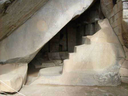 Ganz besonders genau und fein verarbeitet: der Tempel der Mutter Erde