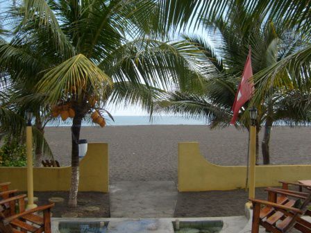 Blick von der Hotel-Terrasse