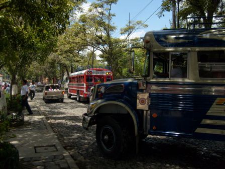 Chickenbus, resp. Camionetas