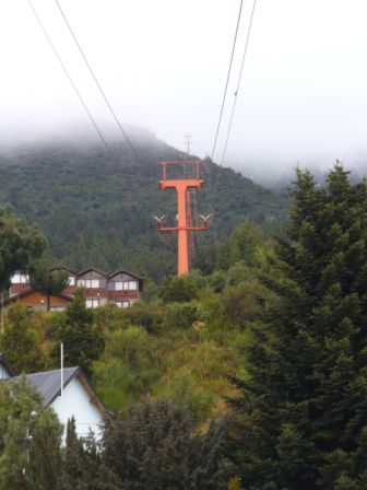 Die Seilbahn zum Cerro Otto