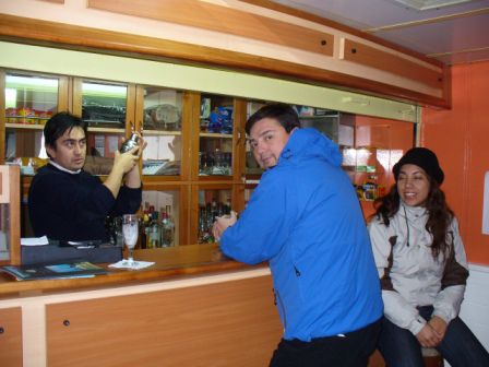 Marcelo mixt meinen Pisco sour