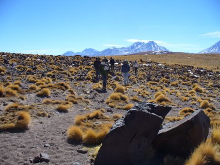 Beim Aufstieg auf über 4000 m