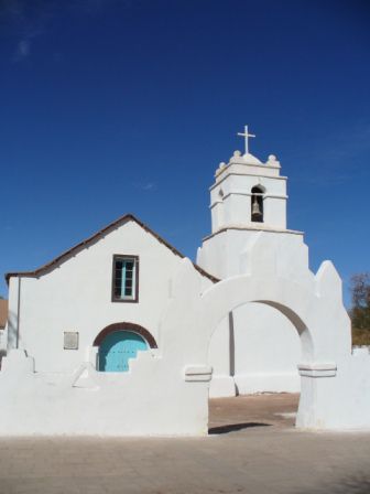 Die Kirche von San Pedro de Atacama