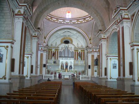 Das Innere von Santo Domingo