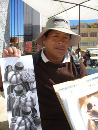 Hugo, der Maler aus Peru