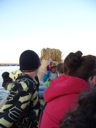 Unterwegs mit dem Binsenboot