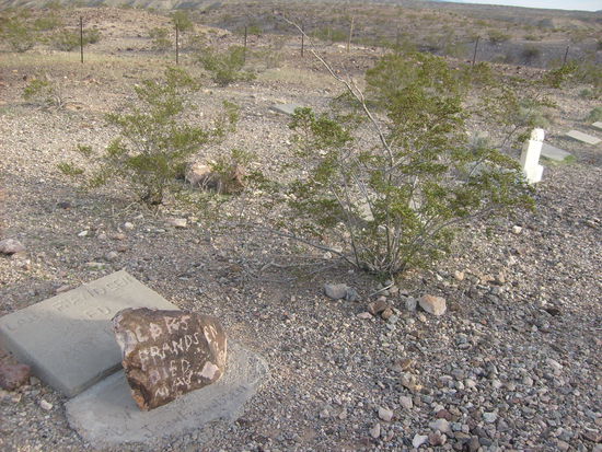 der einsame Mormonen-Friedhof