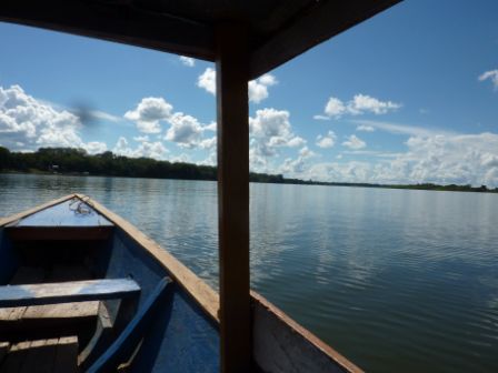 In der Lagune von Yarinagocha