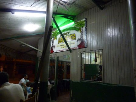 La Chonta, ein typisches Einheimischenrestaurant