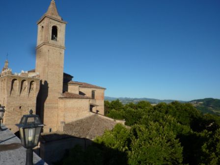 Aussicht von der obersten Terrasse