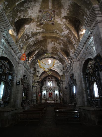 In der Kirche von Pucara